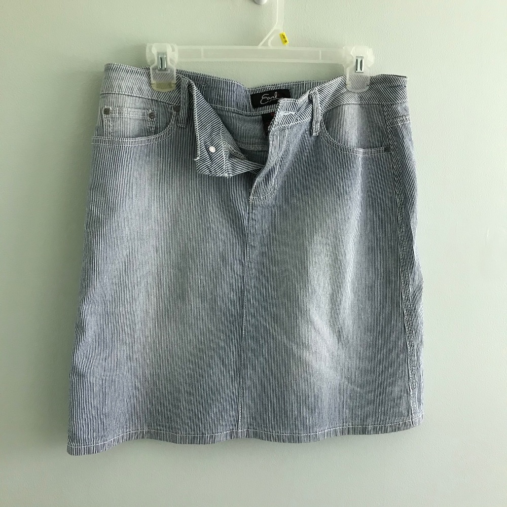 Earl jeans stripes skirt